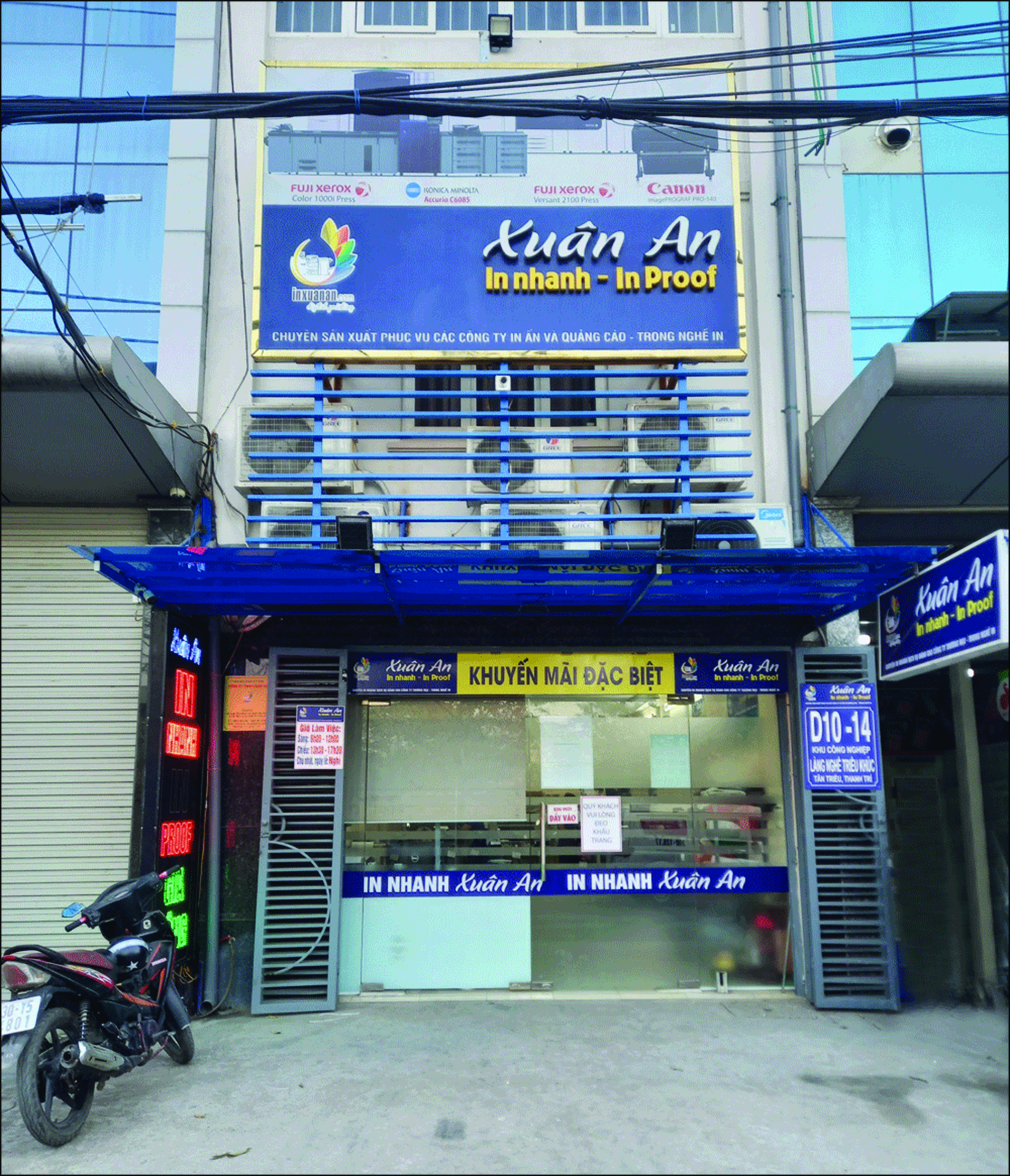 In Nhanh Xuân An CS Triều Khúc