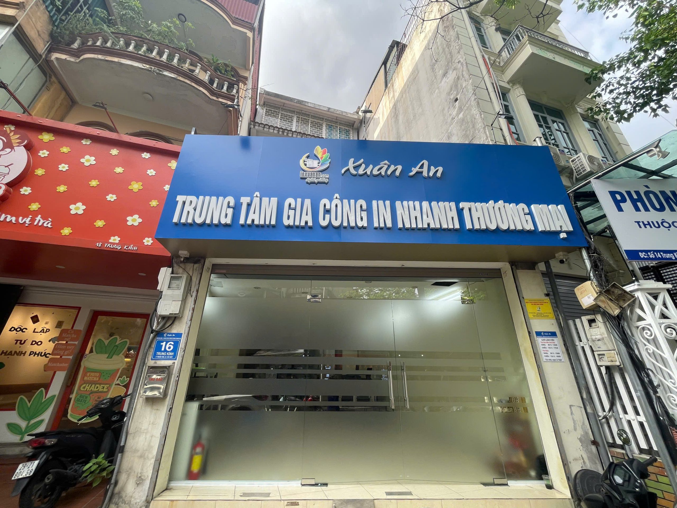 In Nhanh Xuân An (Trubg Kính)