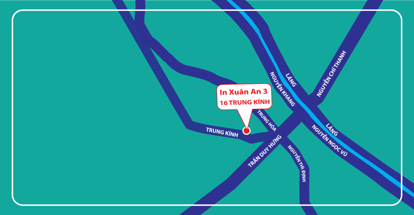 Sơ đồ tới In Nhanh Xuân An 3