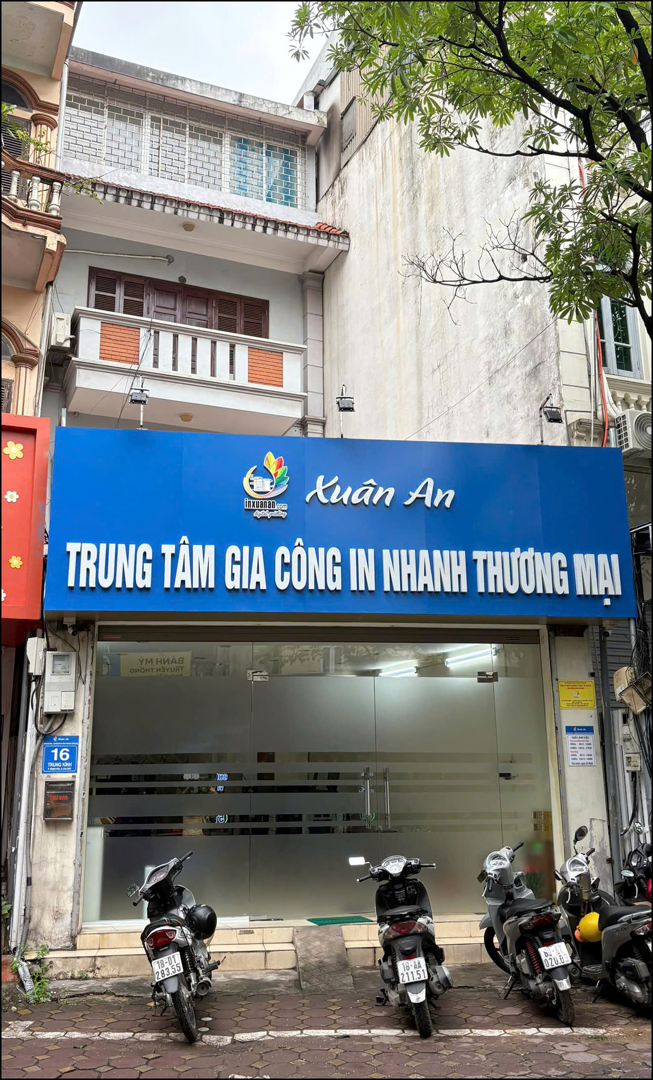 In Nhanh Xuân An 16 Trung Kính Cầu Giấy