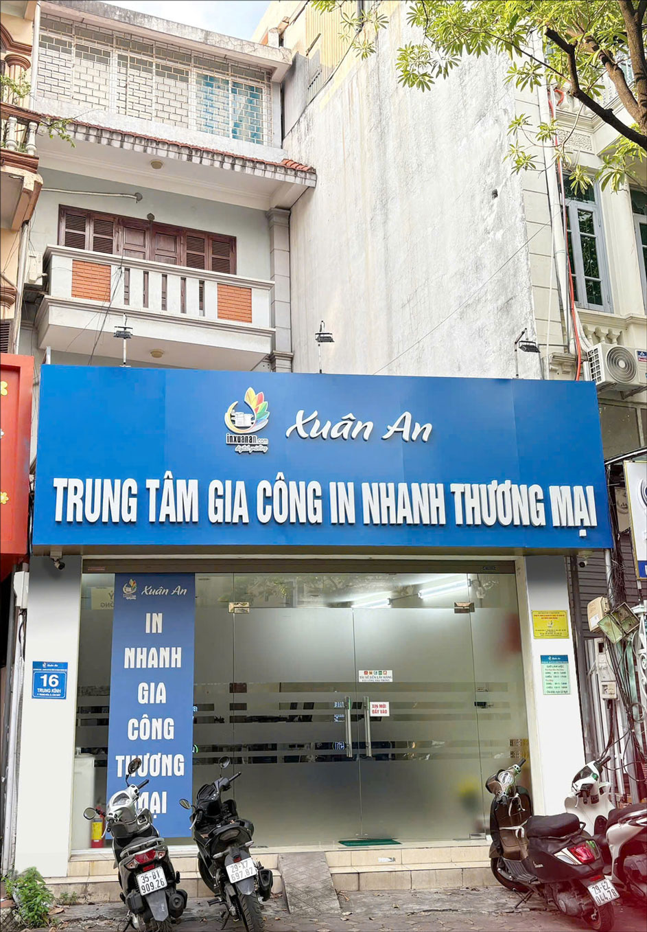 In Nhanh Xuân An Trung Kính