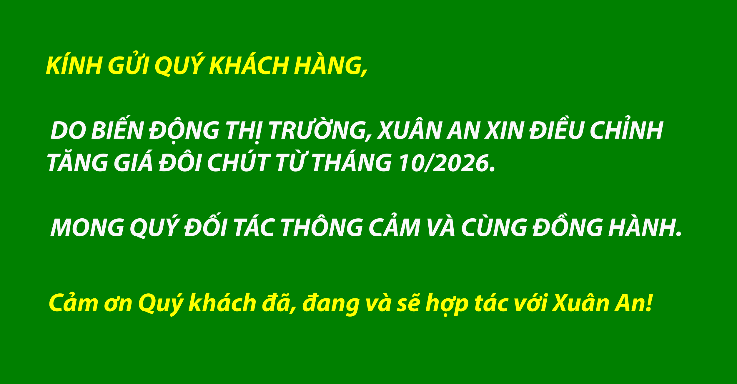 Thông báo